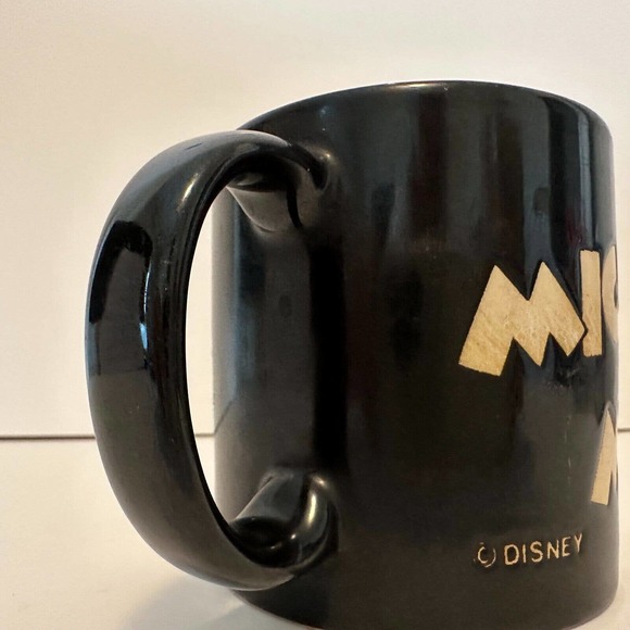 DISNEY Mickey Mouse Coffee Cup/Mug Black White Cartoon Character *VINTAGE - Picture 8 of 10